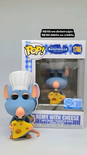 Funko Pop Ratatouille Remy with cheese special edition 1746