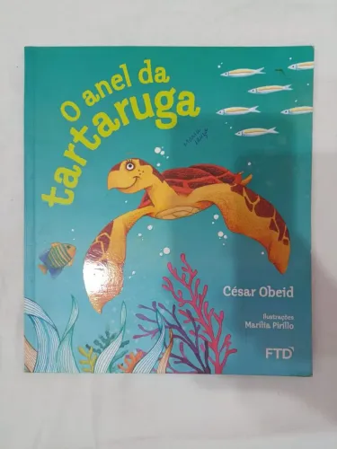 Livro "O anel da tartaruga" de César Obeid