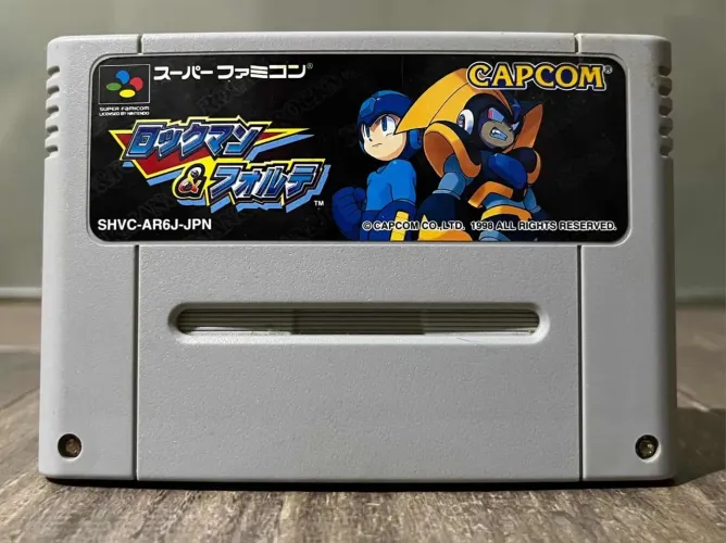 ROCKMAN FORTE SUPER FAMICOM ORIGINAL 
