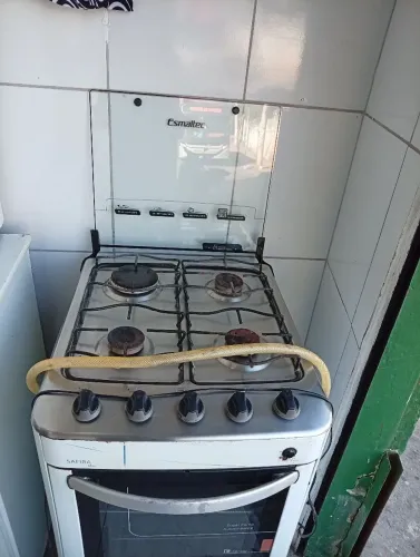 Fogão automático usado funcionando as 4 tremps
