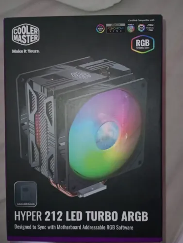 CoolerMaster Hyper 212 Turbo ARGB 120mm, Intel-AMD)