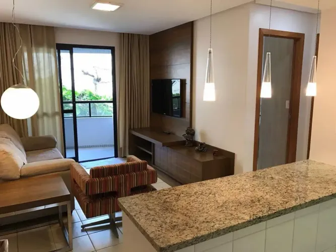 RIO VERMELHO QUARTO E SALA, 44m², NASCENTE, VISTA MAR