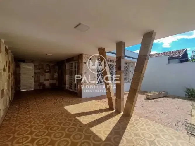 Casa Para Alugar 3 quartos, 4 vagas, Edícula Vila Independência Piracicaba