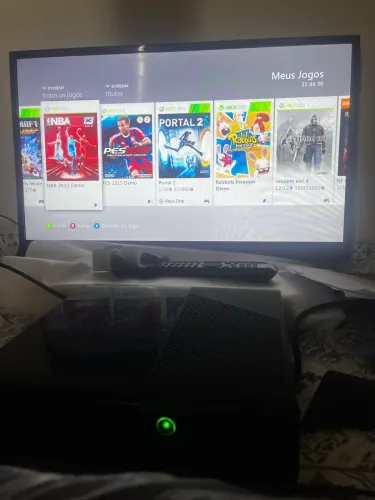 Hd 500g com jogos Xbox 360