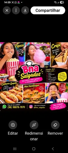 Buffet bhina e salgados