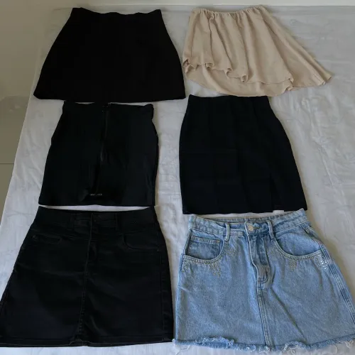 6 saias femininas variadas