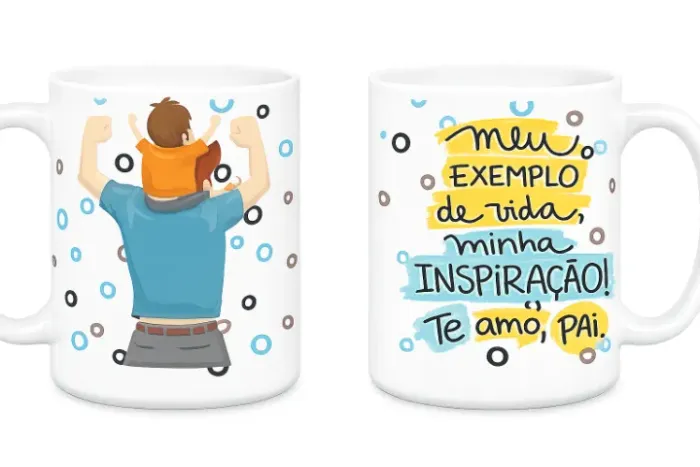 Caneca de Time Personalizada Flamengo Corinthians Palmeiras