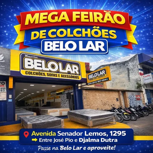 Mega feirão de colchão
