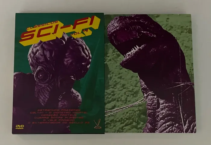 DVD Coleção Clássicos Sci-Fi Vol. 4 (Digistak) - Versátil Home Vídeo