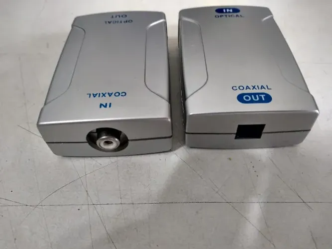 Conversor Óptico Para Coaxial(02 pçs)