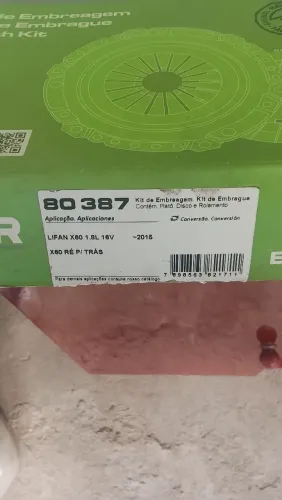 Platô de Embreagem Lifan X60 ano 2015 (Ré para trás)