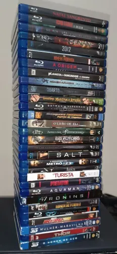Coleção 30 Blu ray Originais