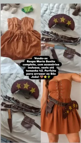 Roupa de Maria bonita para São João