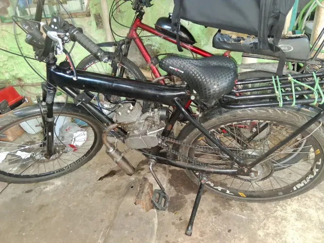 Bicicleta motorizada 80cc