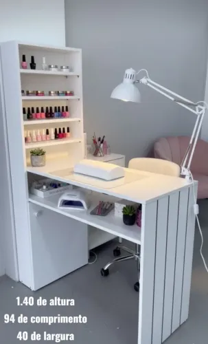 Mesa de manicure em mdf