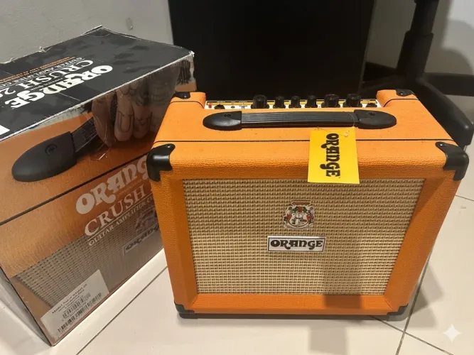 Amplificador Guitarra Orange Crush 20 (Na Caixa | Nunca usado)