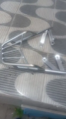 Suporte Bagageiro Cromado 