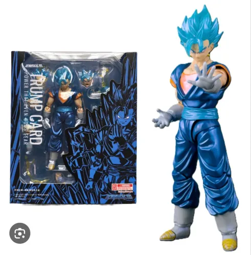 Dragon ball super vegitto ssj blue df Trump card novo lacrado