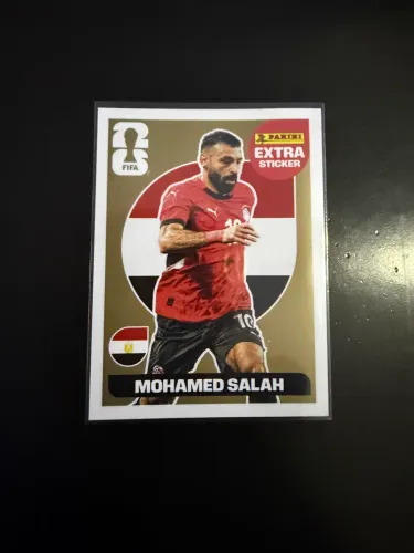 Figurinha salah ouro legend 2026