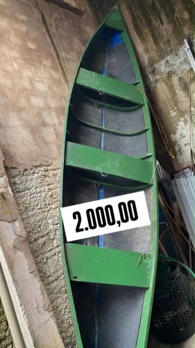Canoa feita tambor 