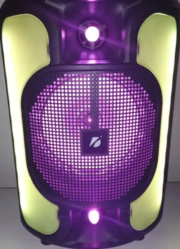 Caixa de som Bluetooth zerada