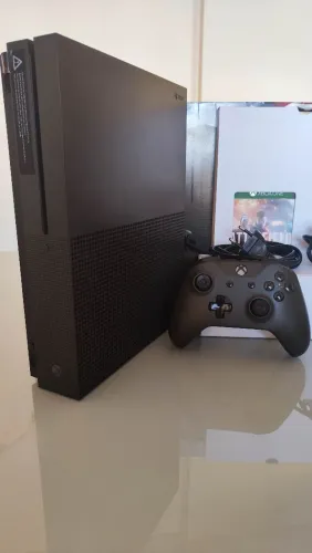 Xbox One S Edição Especial Battlefield verde