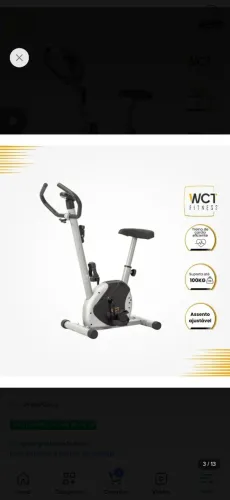 Bicicleta ergo métrica 