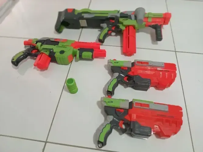 Coleção Nerf vortex