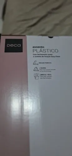 Tampa de privada deca