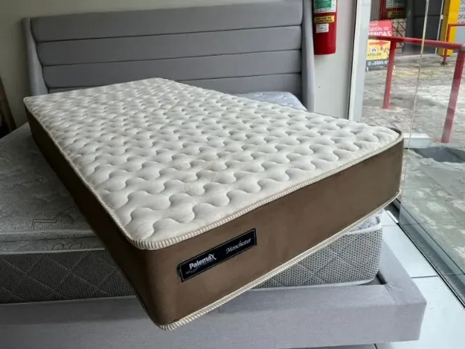 Colchão Solteiro Largura 78 de Molas Ensacadas Novo Modelo Palemax Confortável!