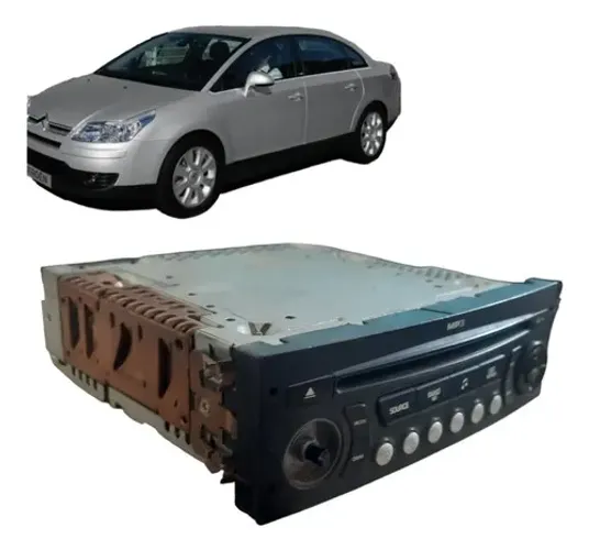 Radio Som Cd Player Mp3 S/botao Citroën C4 Pallas 2008/2010