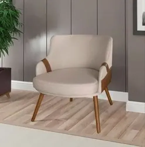 Poltrona Cátia Pés Palito - Promoção!!