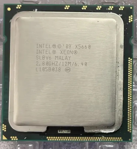 Processadores Xeon X5660 6 cores / 12 threads LGA1366 - Compatível Dell R710 / X58