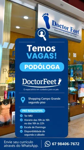 Vaga para Podologa