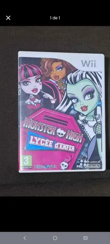 Jogo Monster High de Nintendo Wii