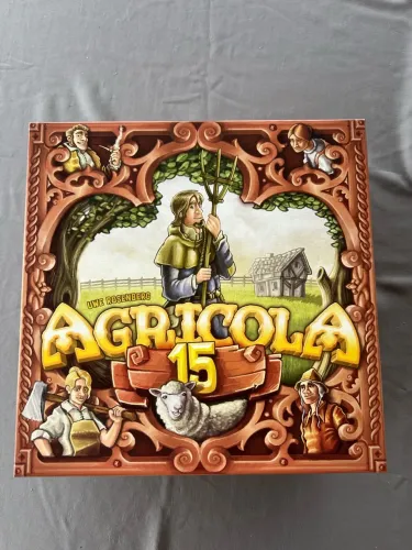 Jogo de tabuleiro agrícola 15 anos
