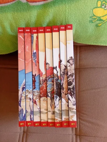 HQ Tex Gold, 8 volumes 31/33 - 35/36 - 38/40 ...