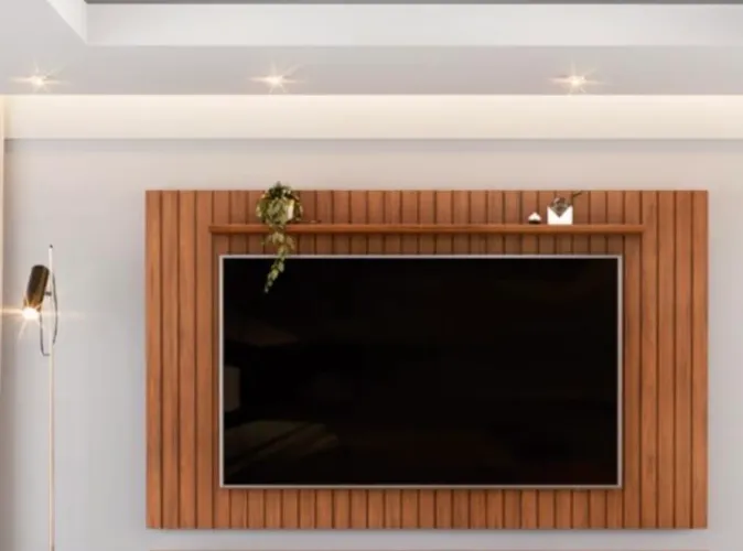 Painel ripado tv até 65 polegadas 