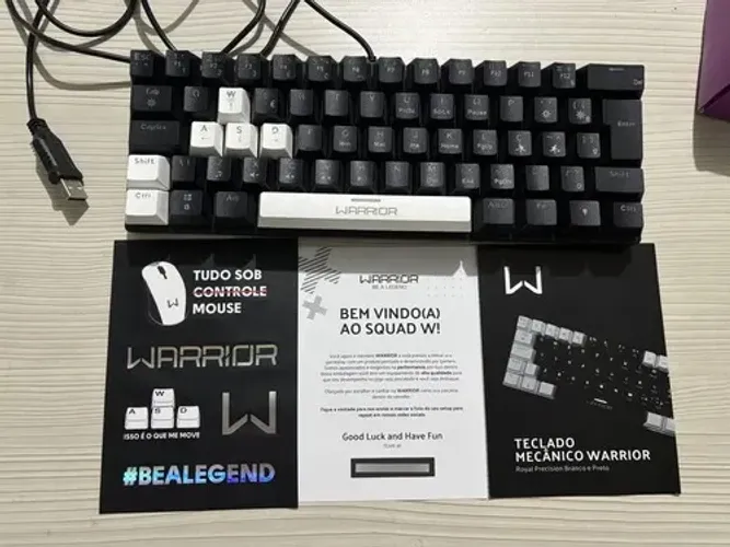 Teclado Gamer Royal Precision, Black And White Edition Tc314