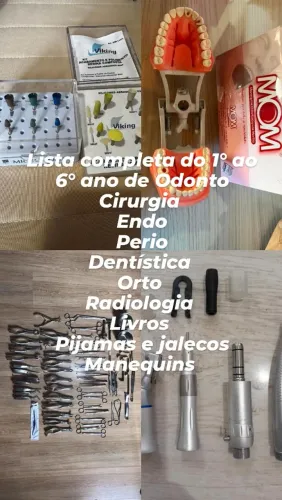 Estudantes de odonto - Listas completas do 1° ao 6° ano