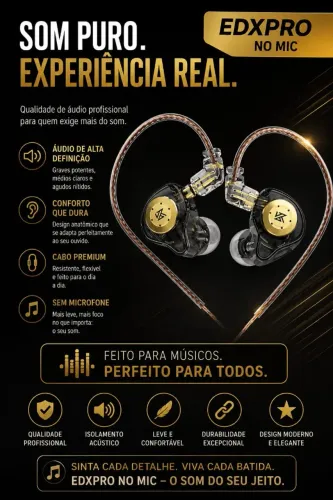 fone de ouvido