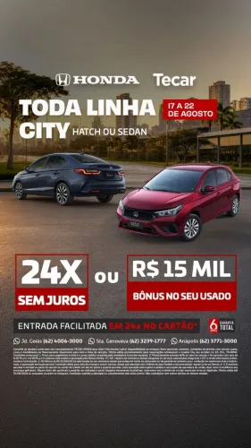 Honda City Hatchback EX 1.5 Flex 16V Aut. 2026