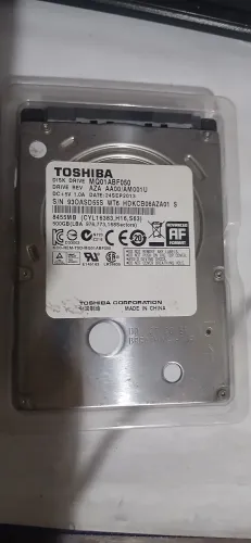 HD NOTEBOOK TOSHIBA 500GB