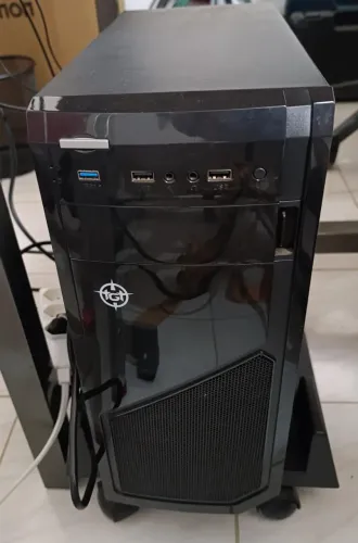 Computador desktop completo seminovo com impressora fiscal
