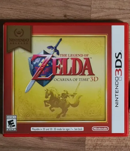 Nintendo 3DS jogo Zelda Ocarina of Time completo