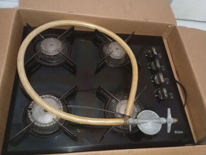 Fogão cooktop 4 bocas