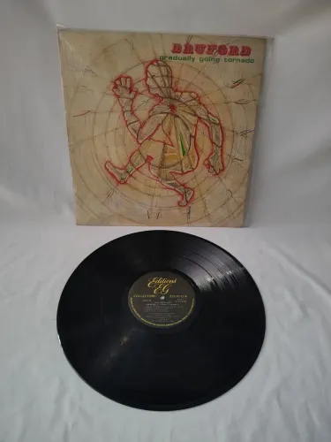 LP Bruford - Gradually Going Tornado - Importado 1980