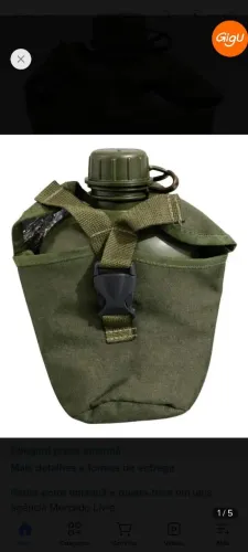 Porta Cantil frontal Exército Brasileiro
