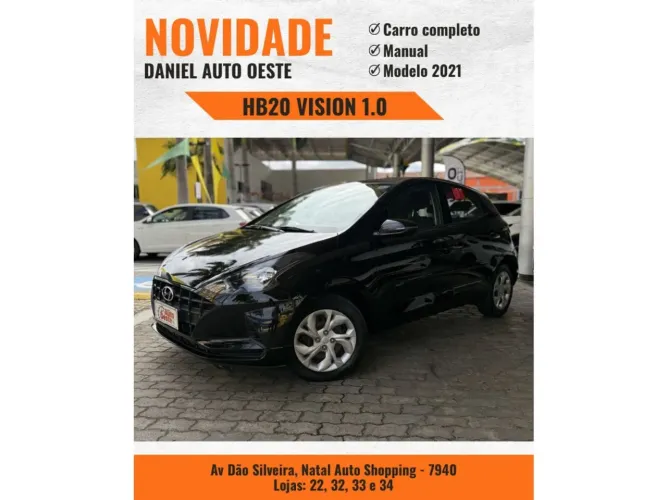 Hyundai HB20 Vision 1.0 Flex 12V MEC 2021