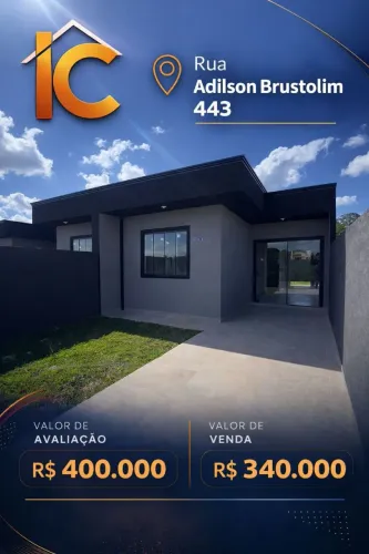 (WP) Casa na FAZENDA RIO GRANDE a venda 100% FINANCIADA!!!